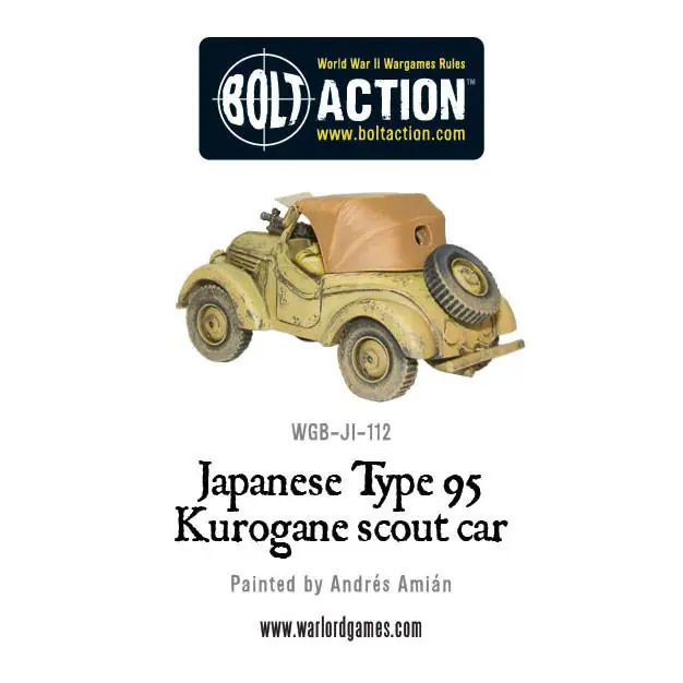 Japanese Type 95 Kurogane scout car - Image 5