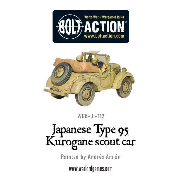 Japanese Type 95 Kurogane scout car - Image 4