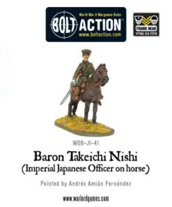 Baron Nishi (Imperial Japanese officer on horse)