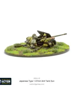 Alternative view of Japanese Type 1 47mm Anti Tank Gun