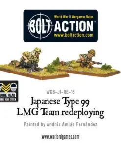 Japanese Type 99 LMG Team Redeploying