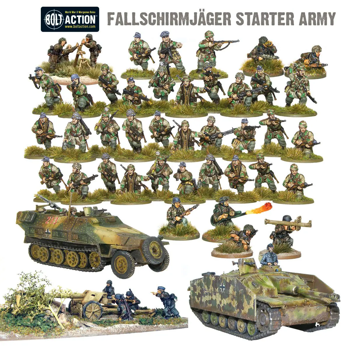 Fallschirmjager Starter Army - Image 2