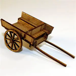 28-CAW-303 19th Century Horse Drawn Utility Cart (4Ground)