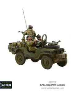 Alternative view of SAS Jeep (NW Europe)