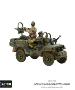 Alternative view of SAS Armoured Jeep (NW Europe)