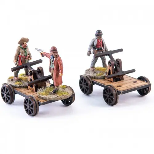 28S-DMH-A21 Dead Man's Hand 19th c. American Hand Cars (4Ground)