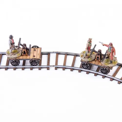 28S-DMH-A21 Dead Man's Hand 19th c. American Hand Cars (4Ground) - Image 3