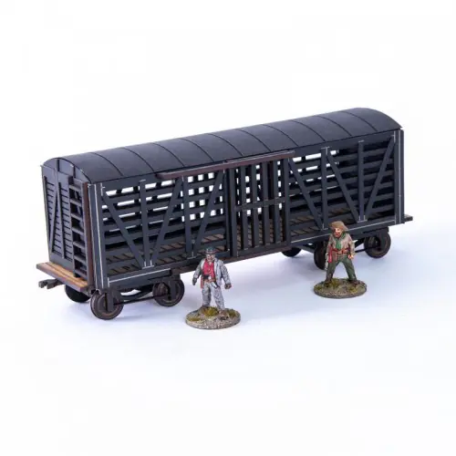 28S-DMH-146 Dead Man's Hand 19th c. American Stock Car (Black) 4Ground