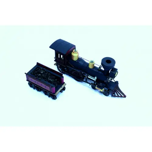 28S-DMH-139 Dead Man's Hand 19th C. American Steam Locomotive (Black) 4Ground