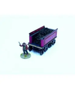 28S-DMH-138 Dead Man's Hand 19th C. American Steam Locomotive (Red) 4Ground - Image 4