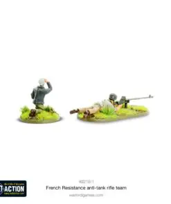 Alternative view of French Resistance anti-tank rifle team