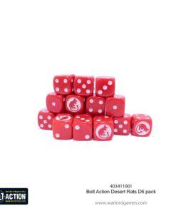 Bolt Action Desert Rats D6 pack
