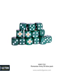Romanian Army D6 dice pack