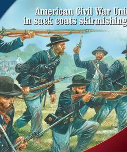 ACW 120 American Civil War Union Infantry in sack coats Skirmishing 1861-65