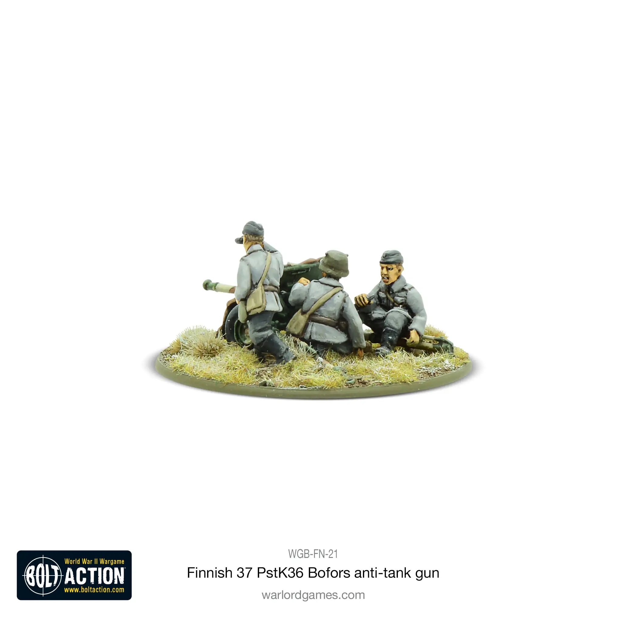 Finnish 37 PstK/36 Bofors anti-tank gun - Image 2
