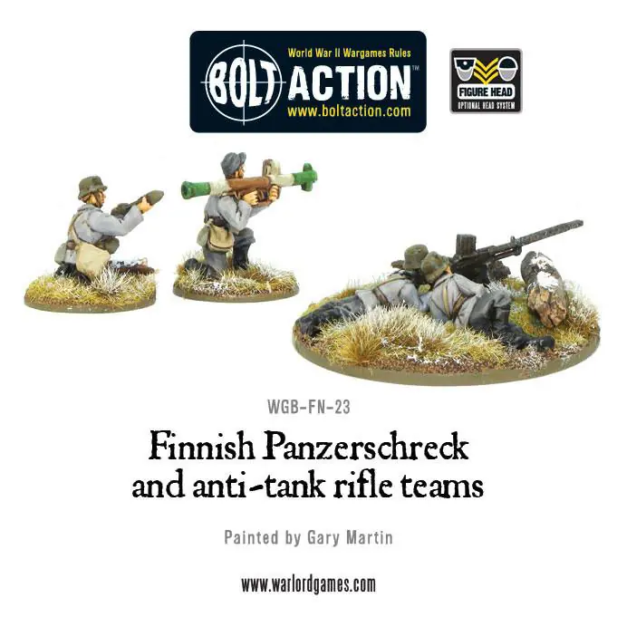 Finnish Panzerschreck and anti-tank rifle teams - Image 3