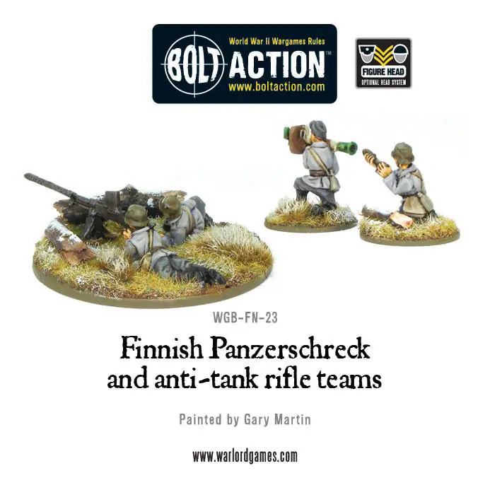 Finnish Panzerschreck and anti-tank rifle teams - Image 2