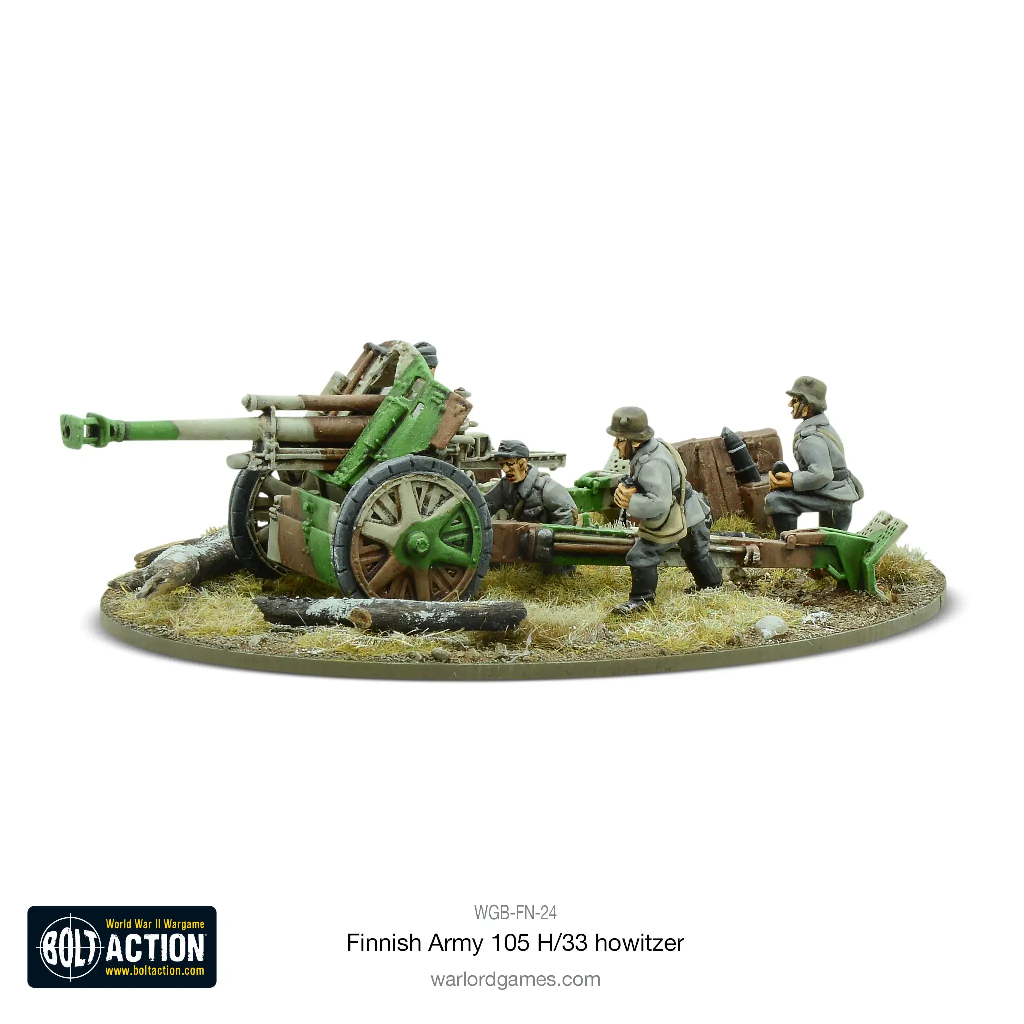Finnish Army 105 H/33 howitzer - Image 3