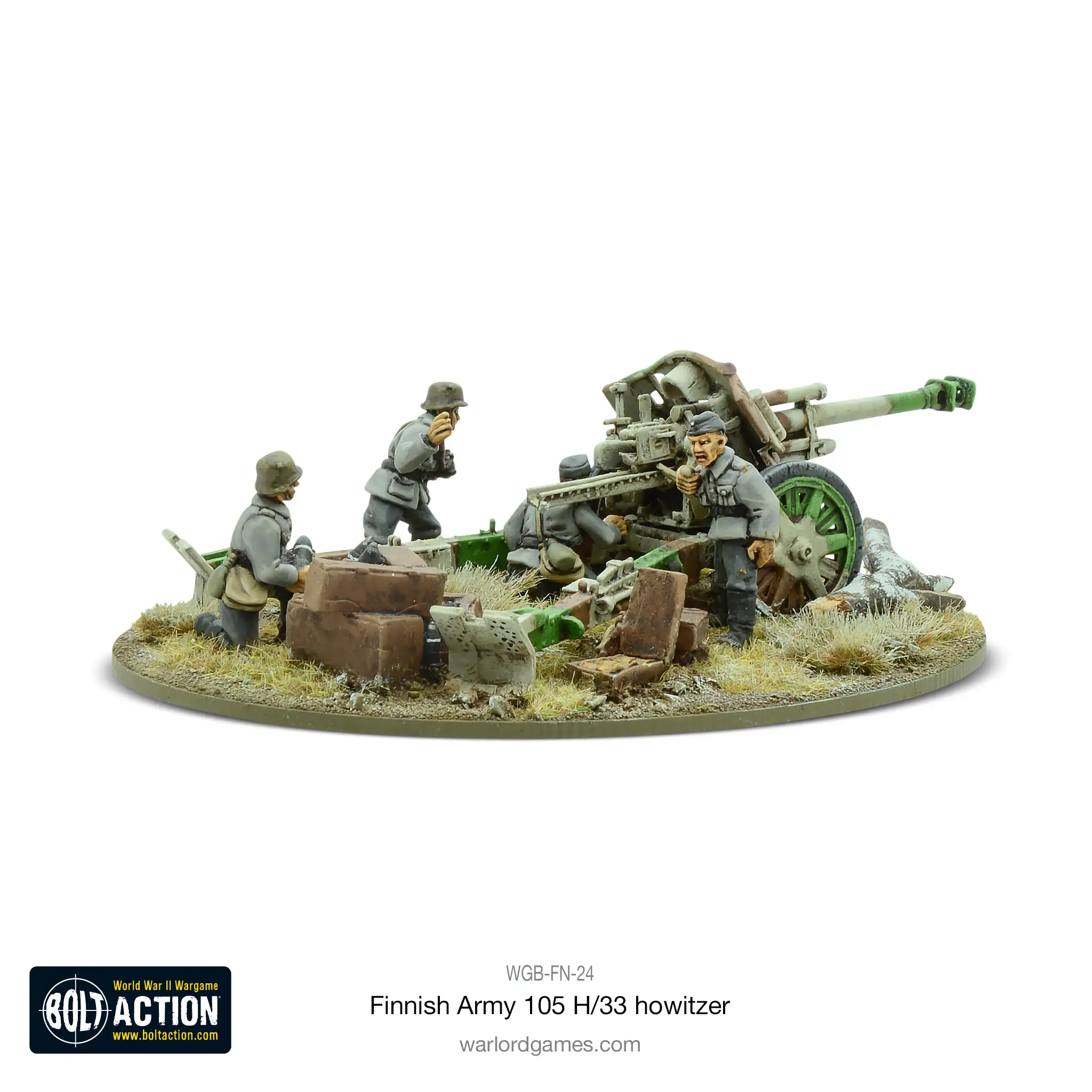 Finnish Army 105 H/33 howitzer - Image 2