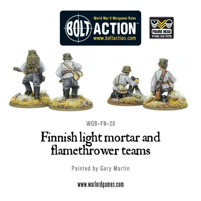 Finnish light mortar and flamethrower teams - Image 2