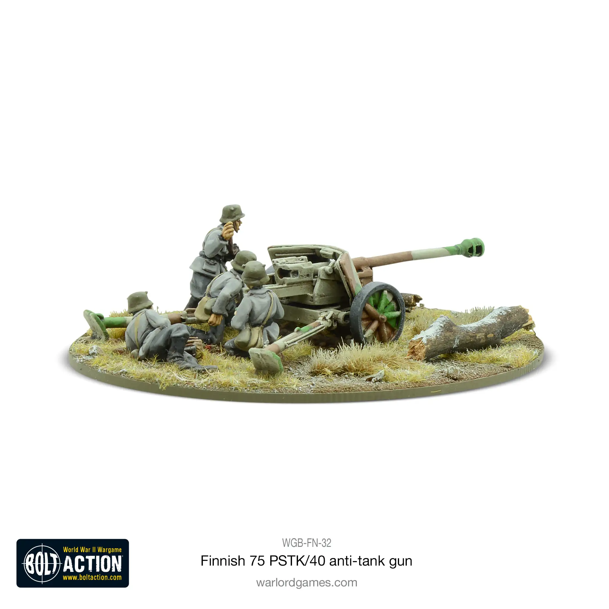 Finnish 75 PSTK/40 anti-tank gun - Image 2