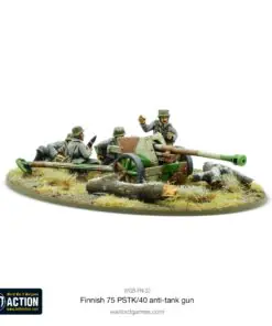 Finnish 75 PSTK/40 anti-tank gun