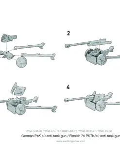 Finnish 75 PSTK/40 anti-tank gun - Image 4