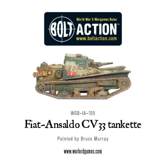 Fiat-Ansaldo CV33 tankette - Image 4
