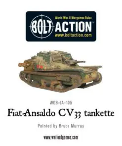 Fiat-Ansaldo CV33 tankette - Image 3