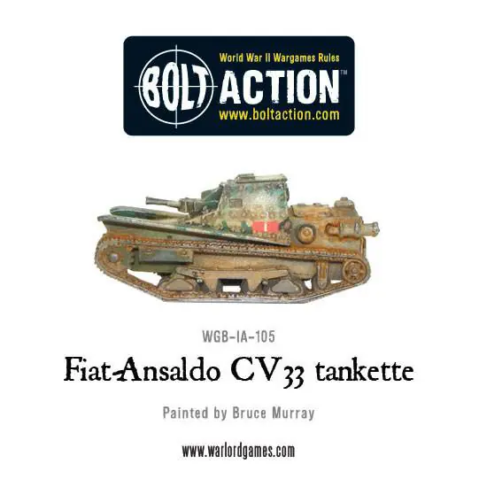 Fiat-Ansaldo CV33 tankette - Image 2