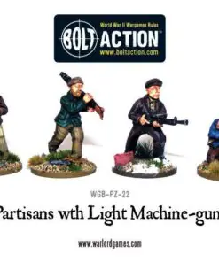 Partisans with Light Machine Guns
