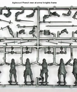 Alternative view of AO 50 Agincourt French Infantry 1415-1429