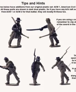 ACW80 American Civil War Confederate Infantry 1861-1865 - Image 6