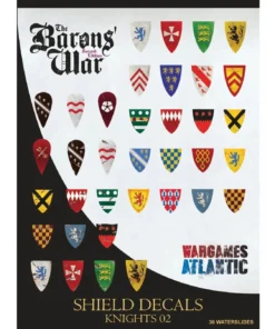 WAAWS0013 Barons' War Shield Decals #2 - Knights