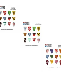 Alternative view of WAAWS0013 Barons' War Shield Decals #2 - Knights