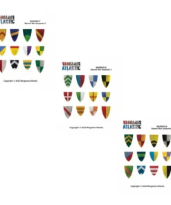 WAAWS0016 Barons' War Shield Decals #3 - Serjeants - Image 3
