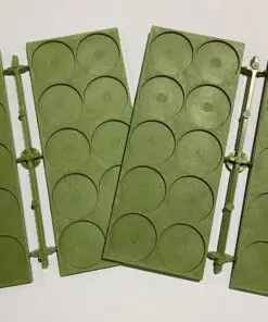 25mm Diameter Recessed Movement Tray – 10 Spaces per Tray