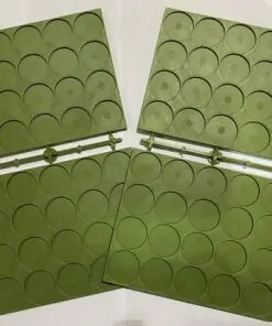 25mm Diameter Recessed Movement Tray – 20 Spaces per Tray