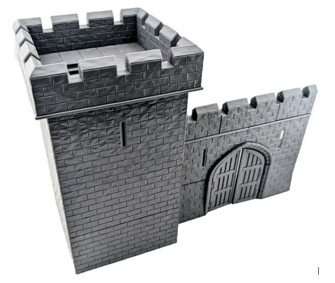 28mm Fortified Square Castle Tower - Image 2