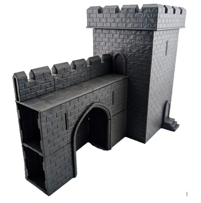 28mm Fortified Square Castle Tower - Image 3