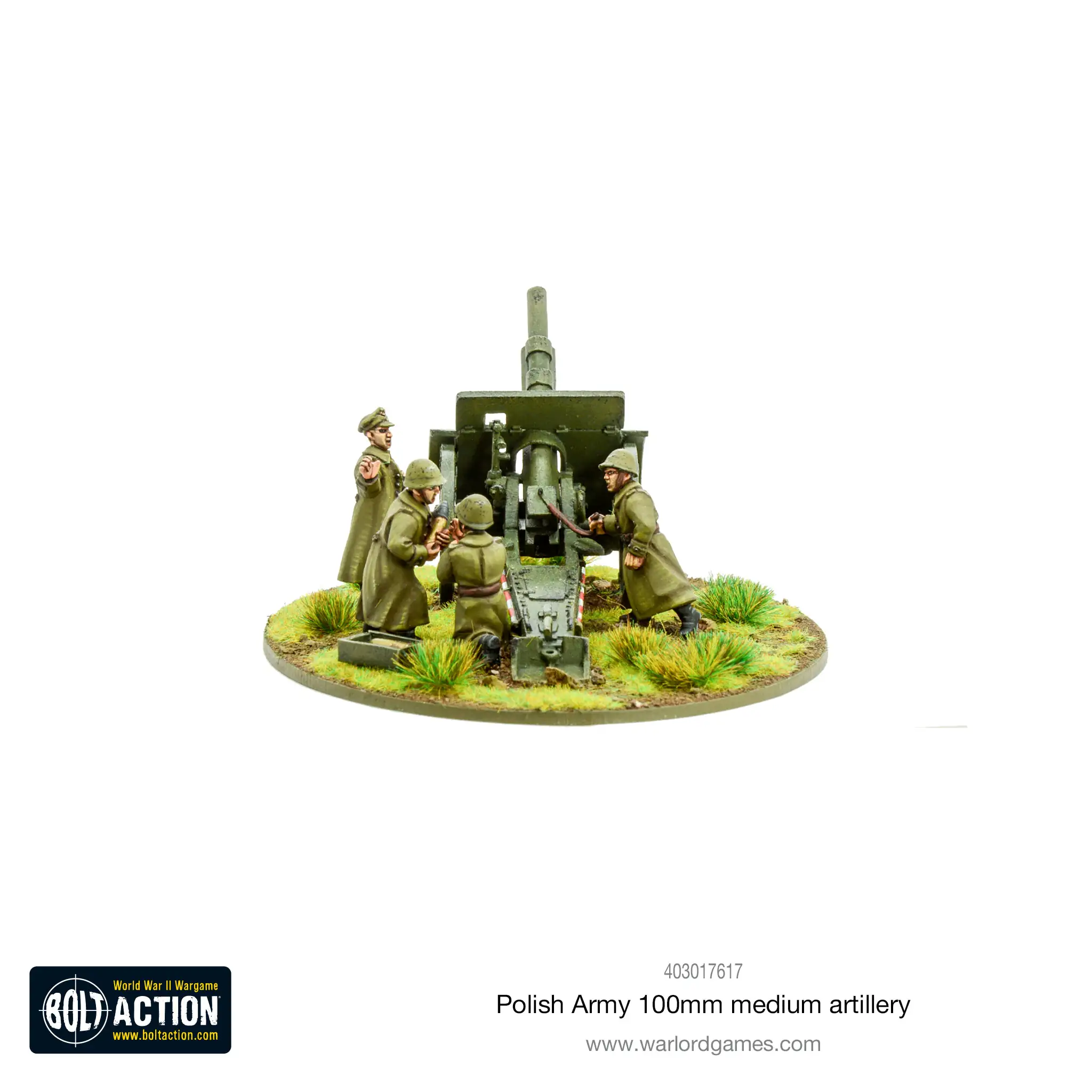 Polish Army 100mm medium artillery - Image 4