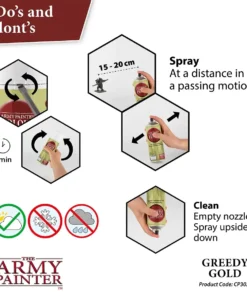 Alternative view of Colour Primer: Greedy Gold (400ml)