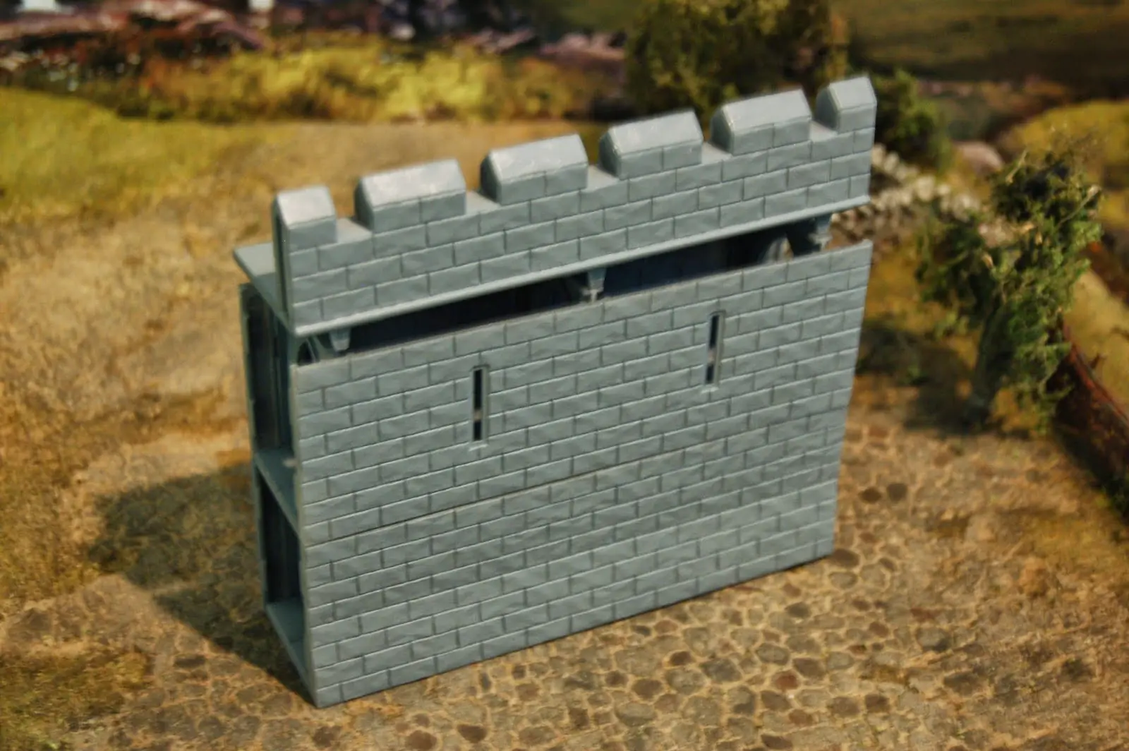 28mm Medieval Fortified Castle wall - Image 2