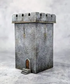 28mm Fortified Square Castle Tower