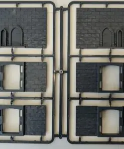 28mm Fortified Square Castle Tower Connectors - Image 3