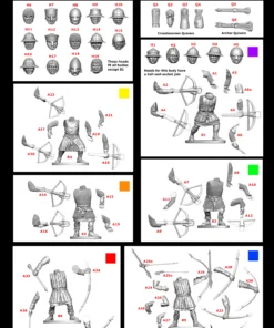 Medieval Crossbowmen & Archers - Image 5