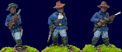 AWW081 - Buffalo Soldiers with Carbines (foot)