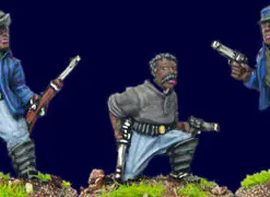 AWW082 - Buffalo Soldiers with Pistols (foot)