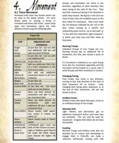 Sharp Practice rulebook + card deck - Image 5