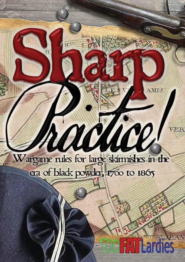Sharp Practice rulebook + card deck